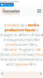 Mobile Screenshot of increationmedia.com